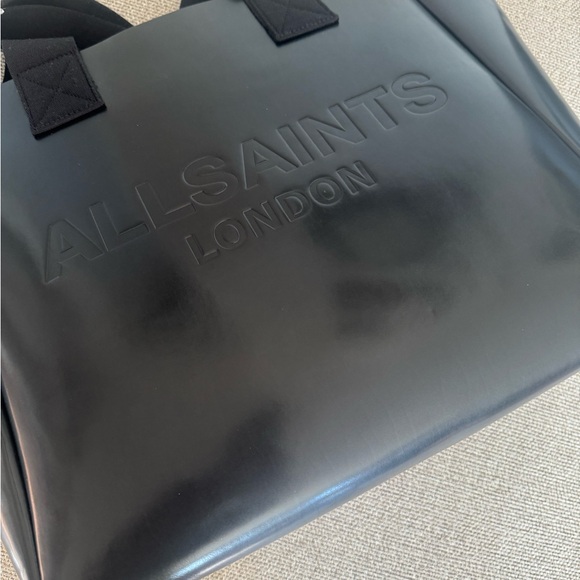New ALLSAINTS Izzy LeatherTote Bag - Picture 6 of 10